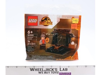 #30390 Dinosaur Market Polybag 2022 Lego Jurassic World NEW SEALED