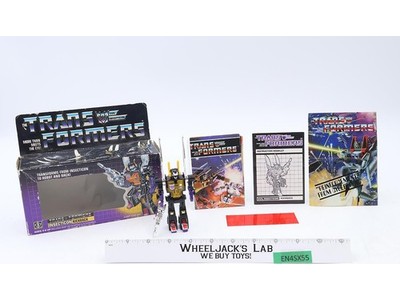 Kickback 100% Complete W/Box 1985 Vintage Hasbro G1 Transformers Action Figure