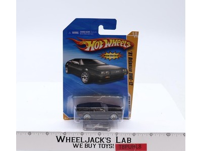 Hot Wheels 81 DeLorean BLACK 2010 New Models DMC-12 Mattel 15/44 MOSC