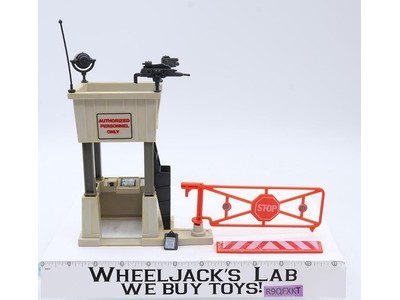 Check Point Alpha Battle Station 100% Complete GI Joe 1985 Hasbro Action Figure