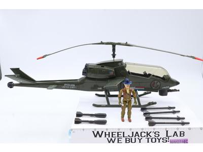 Dragonfly Assault Copter W/ Wild Bill 100% Complete GI Joe 1983 Vintage Vehicle