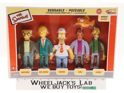 Bendable Poseable Springfield Nuclear Power Plant The Simpsons NEW SEALED