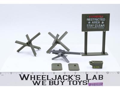 Machine Gun Defense Unit 100% Complete GI Joe 1984 Hasbro Action Figure Playset