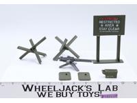 Machine Gun Defense Unit 100% Complete GI Joe 1984 Hasbro Action Figure Playset