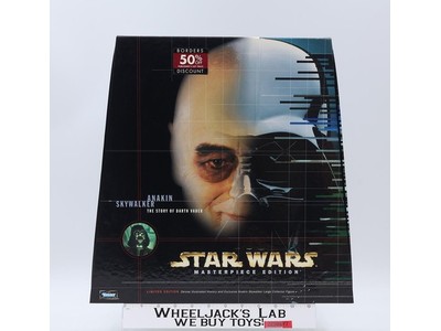 Anakin Skywalker Story of Darth Vader Star Wars Masterpiece Edition Hasbro NEW