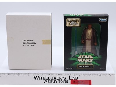 Mace Windu Sneak Preview Ep 1 W/Mailer Star Wars POTF 1998 Kenner NEW SEALED