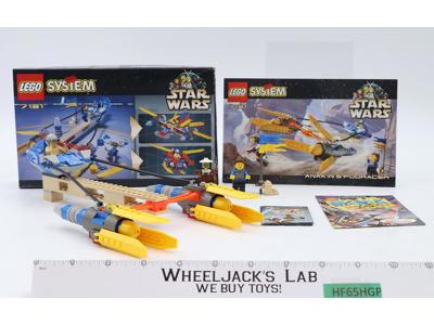 #7131 Anakin's Podracer 100% Complete W/ Box + Manual Lego 1999 Star Wars