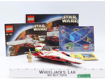 #7143 Jedi Starfighter 100% Complete W/ Box + Manual Lego 2002 Star Wars