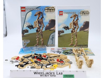 #8001 Battle Droid 99% Complete W/ Box + Manual Lego 2000 Star Wars Episode 1