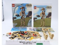 #8001 Battle Droid 99% Complete W/ Box + Manual Lego 2000 Star Wars Episode 1