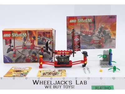 #6033 Treasure Transport 100% Complete W/ Box + Manual 1998 Lego Ninja
