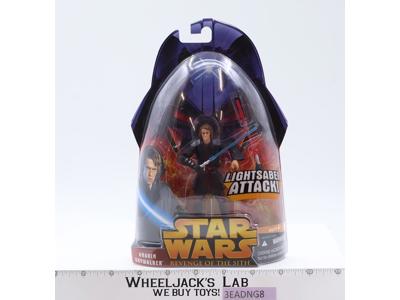 Anakin Skywalker Lightsaber Attack Star Wars Revenge of the Sith 2005 NEW SEALED