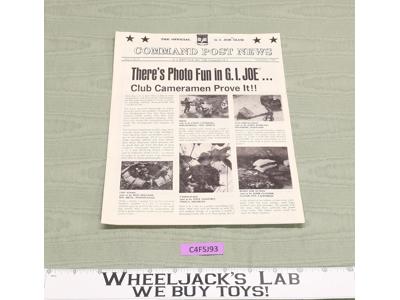 GI Joe Club Command Post News Official Vol. 1, No. 6 Vintage September 1966