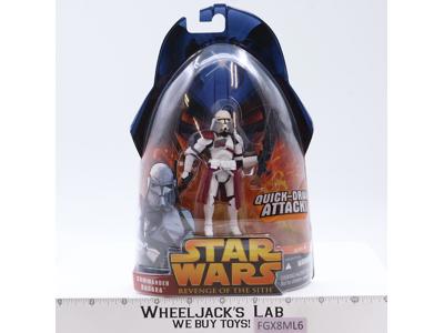 Commander Bacara Star Wars Revenge of the Sith 2005 Hasbro Figure NEW SEALED