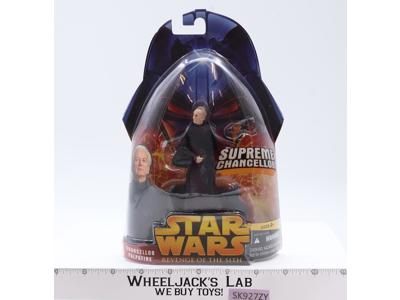 Chancellor Palpatine Star Wars Revenge of the Sith 2005 Hasbro Figure NEW SEALED