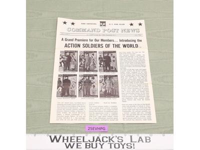 GI Joe Club Command Post News Official Vol. 1, No. 5 Vintage June 1966