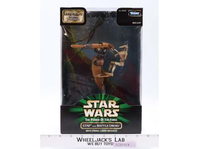 Stap and Battle Droid Sneak Preview Episode 1 Star Wars POTF 1998 NEW SEALED