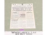 GI Joe Club Command Post News Official Vol. 1, No. 4 Vintage April 1966