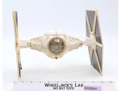 Imperial Tie Fighter WHITE 100% Complete Star Wars 1978 Vintage Kenner Vehicle