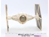 Imperial Tie Fighter WHITE 100% Complete Star Wars 1978 Vintage Kenner Vehicle