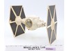 Imperial Tie Fighter WHITE 100% Complete Star Wars 1978 Vintage Kenner Vehicle