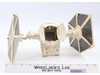 Imperial Tie Fighter WHITE 100% Complete Star Wars 1978 Vintage Kenner Vehicle
