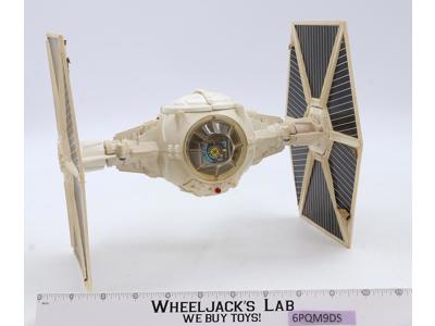 Imperial Tie Fighter WHITE 100% Complete Star Wars 1978 Vintage Kenner Vehicle