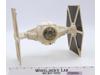 Imperial Tie Fighter WHITE 100% Complete Star Wars 1978 Vintage Kenner Vehicle