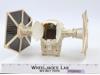 Imperial Tie Fighter WHITE 100% Complete Star Wars 1978 Vintage Kenner Vehicle