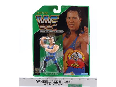 The 1-2-3 Kid Green Card Series 11 WWF Wrestling 1994 Hasbro Figure NEW SEALED