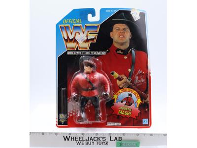 The Mountie Mash WWF Wrestling 1992 Hasbro Action Figure NEW MOSC SEALED