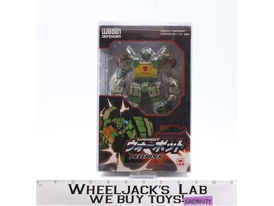 WB001 Warbot Defender Third Party 2010 FansProject Action Figure NEW MIB