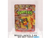Leatherhead AFA GRADED 75 75/85/85 TMNT 19-Back 1989 Playmates NEW SEALED