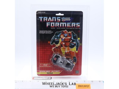 Sizzle Sparkabot AFA HIGHEST GRADE 85 80/85/90 Transformers Hasbro NEW SEALED