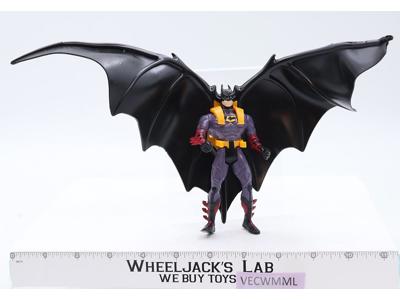 Batman Deluxe Attack Batman Forever 12" Wingspan 1990 Kenner 5" Figure