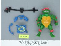 Breakfightin' Raphael 100% Complete TMNT 1989 Playmates Action Figure