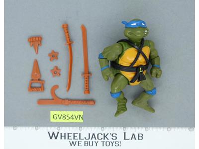 Leonardo HARD HEAD 100% Complete Teenage Mutant Ninja Turtle 1988 Playmates