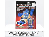 Beachcomber W/ BUBBLE WHITE BORDER Complete Vintage Hasbro 1985 G1 Transformers