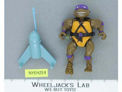 Sewer Swimmin' Don 100% Complete Teenage Mutant Ninja Turtle TMNT Playmates 1989