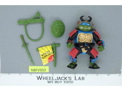 Sewer Samurai Leo 100% Complete Teenage Mutant Ninja Turtles TMNT Playmates 1990