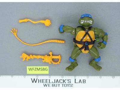 Sword Slicin' Leo 100% Complete Teenage Mutant Ninja Turtles TMNT Playmates 1990
