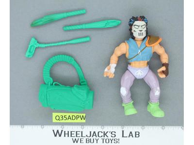 Casey Jones 100% Complete Teenage Mutant Ninja Turtles Playmates 1989 Vintage
