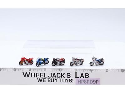 Hot Bikes Collection Set #21 Micro Machines1988-89 Vintage Galoob Motorcycles