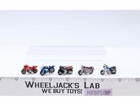 Hot Bikes Collection Set #21 Micro Machines1988-89 Vintage Galoob Motorcycles