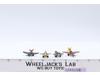 Lot of 4 Military Airplanes 1988-89 Vintage Galoob Micro Machines