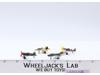 Lot of 4 Military Airplanes 1988-89 Vintage Galoob Micro Machines