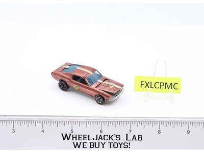 Custom Mustang Copper 1967 1968 Redline Hot Wheels Mattel Vintage RL