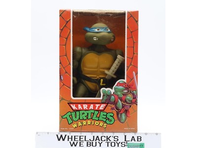 Leonardo Karate Turtles Warriors TMNT KO Made in China Vintage 10" Action Figure