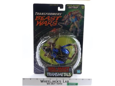 Rattrap AUTOGRAPHED Scott McNeil Transformers Beast Wars 1999 Hasbro NEW SEALED