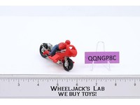 Spider-Man Spiderbike #57 w/ Figure Corgi Juniors 1979 Vtg Motorcycle